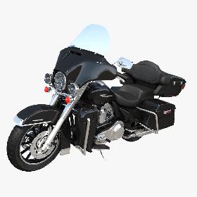 Harley-Davidson Electra Glide 3D model